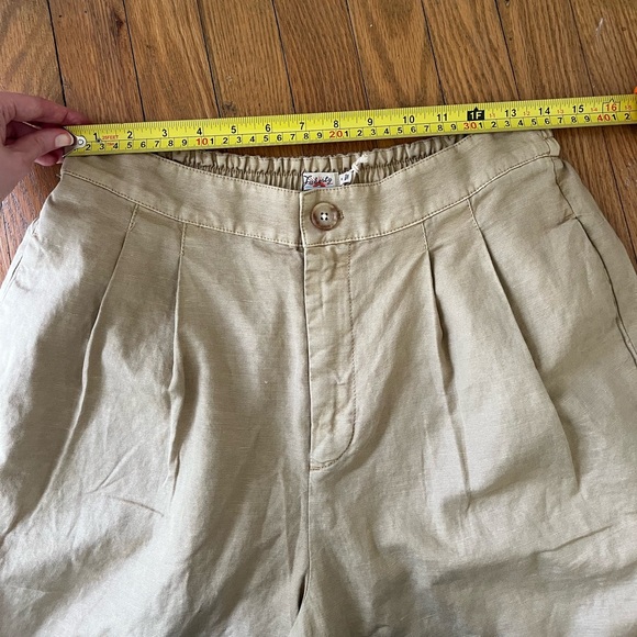 Faherty cotton canvas pleated trousers - Picture 6 of 11